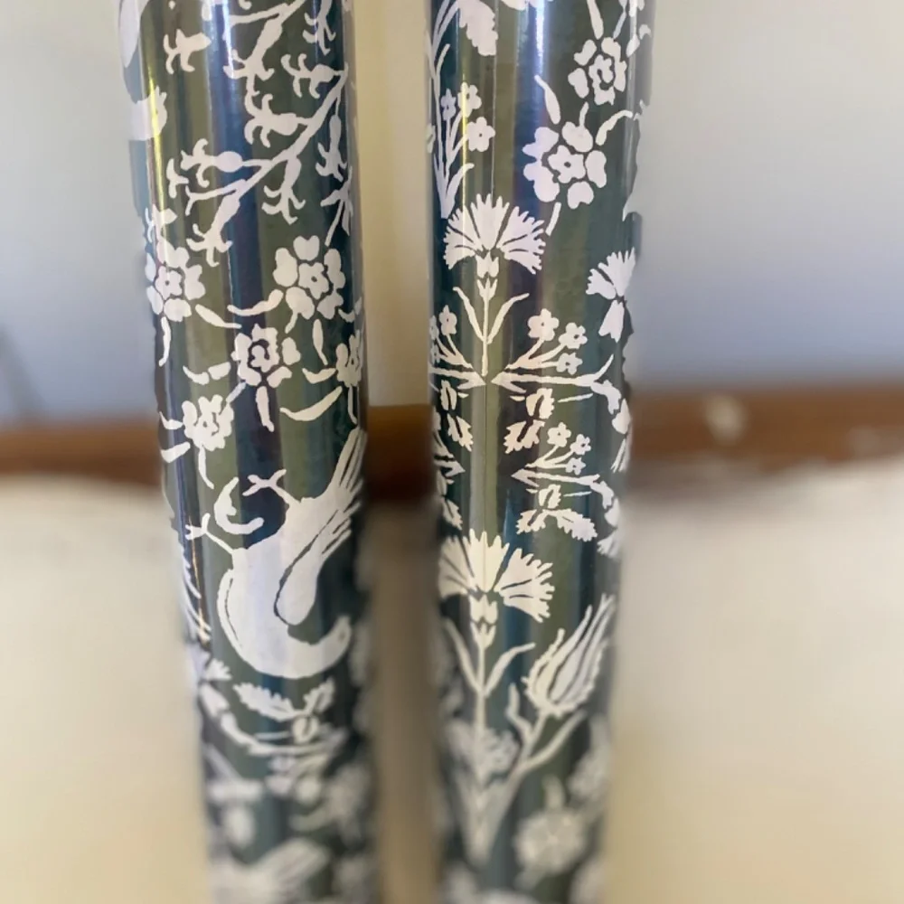 NWT  Set of 2 rolls Anthropologie  Venice AND Flora  Gift Wrap Wrapping Paper